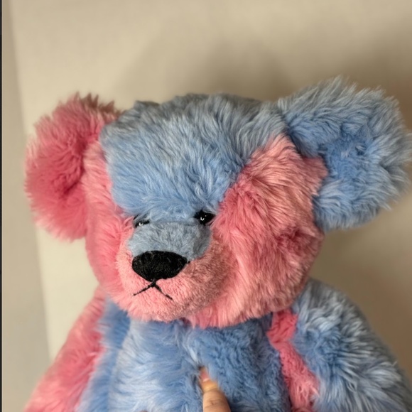 Sally Winey Signed 1996 Custom Bear made with material from Germany OOAK Vintage - Picture 11 of 12